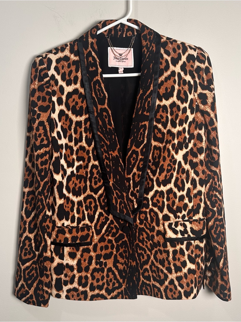 Juicy Couture Leopard Print women’s Blazer